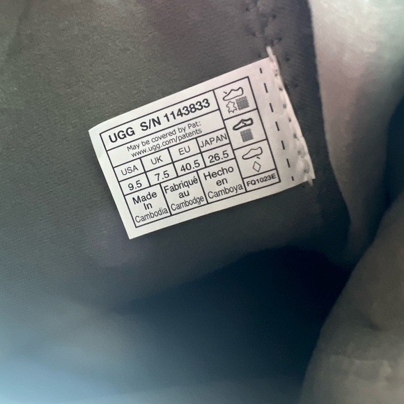 NWOT UGG Women’s The Ugg Lug Leather Boot Moss Green - Picture 13 of 13